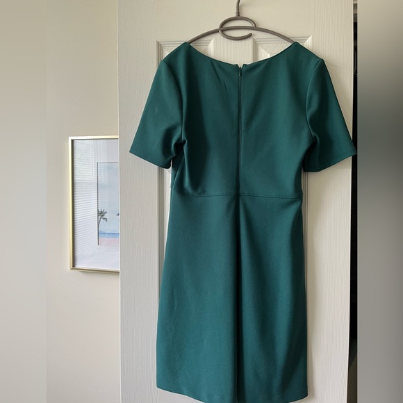 Abercrombie Dark Green Short Sleeve Dress - Picture 3 of 4